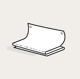 Bâche plate sur mesure